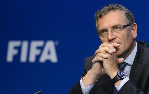 Jerome Valcke, pictured in 2015, founded the company OMV Frontline, specialising in organising and managing sporting, artistic and fashion events