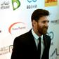 Barcelona's striker Lionel Messi arrives for a press conference in Cairo's northern Giza district on February 21, 2017