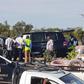 Toyata Prado belonging to the Zambian High Commission that was involved in an accident at the Lukenya Bridge