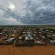Part of the eastern sector of the IFO-2 camp in the sprawling Dadaab refugee camp