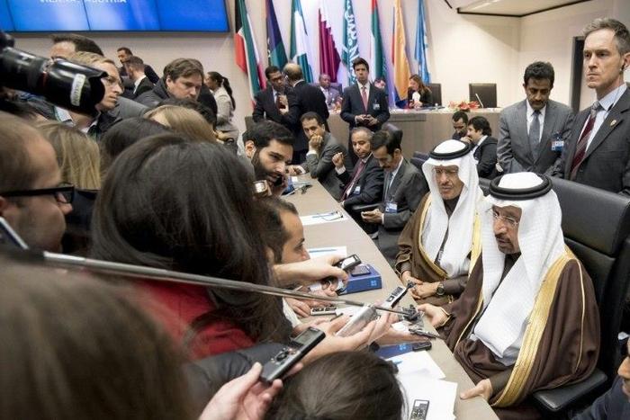 The OPEC exporters' group, meeting in Vienna, said its 14 members had agreed on specific targets that will reduce production by 1.2 million barrels a day from next month, while key non-member Russia also committed to a reduction