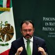 Foreign Minister Luis Videgaray, seen January 23, 2017, spoke on the phone with Rex Tillerson to congratulate him on his confirmation as secretary of state by the US Senate on Wednesday, the Mexican foreign ministry said