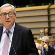 EU Commission President Jean-Claude Juncker addreses lawmakers at the European Parliament in Brussels, on March 1, 2017