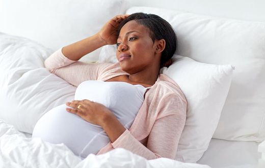 Sick pregnant woman(American Heart Association)