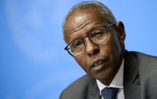 The Dutch government said the visit by Eritrean presidential advisor Yemane Gebreab (pictured) is "awkward" given the human rights situation in Eritrea