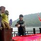 A Chinese monkey described as the "king of prophets" tips Donald Trump for the US presidency at a park in Changsha, in China's Hunan province, on November 3, 2016