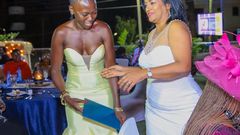 Esther Akothee and Esther Passaris