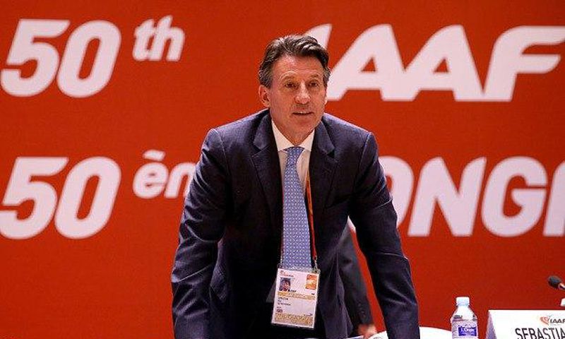 IAAF President Sebastian Coe
