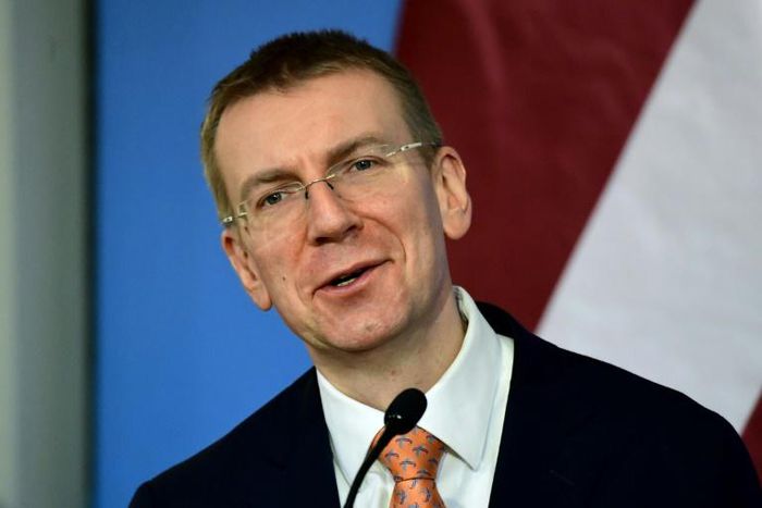 Latvia's Foreign Minister Edgars Rinkevics is seeking a new international pact on intermediate-range missiles after the collapse of the landmark INF treaty