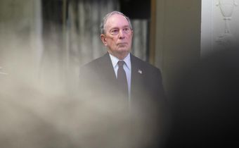 Bloomberg Rebukes Trump While Deflecting Criticism of His Own Centrist Views