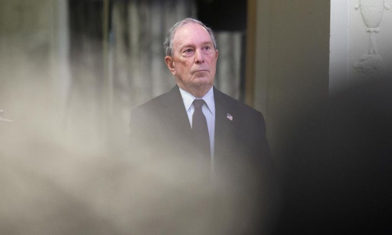 Bloomberg Rebukes Trump While Deflecting Criticism of His Own Centrist Views