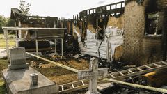A Charred Gas Can, a Receipt and an Arrest in Church Fires