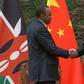 File image of President Kenyatta with Chinese leader Xi Jinping