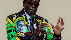 Zimbabwe President Robert Mugabe speaks at the party's annual conference on December 17, 2016 in Masvingo