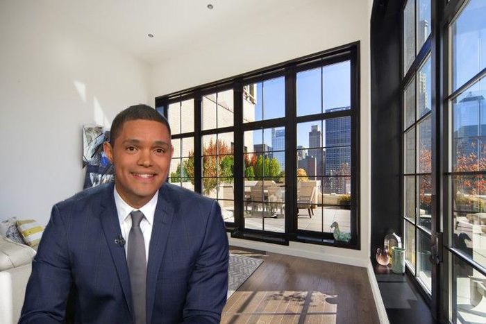 Trevor Noah and his new penthouse.
