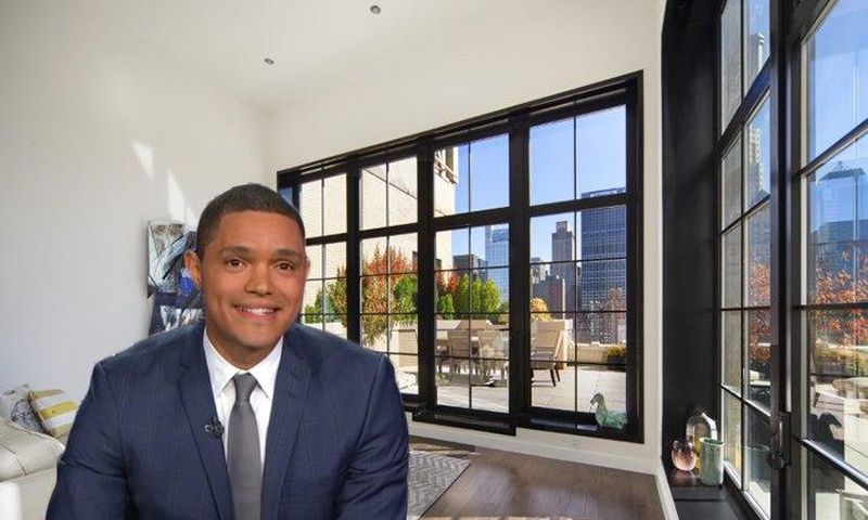 Trevor Noah and his new penthouse.