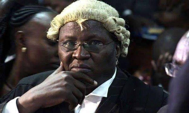 Lawyer Assa Nyakundi during a past court session