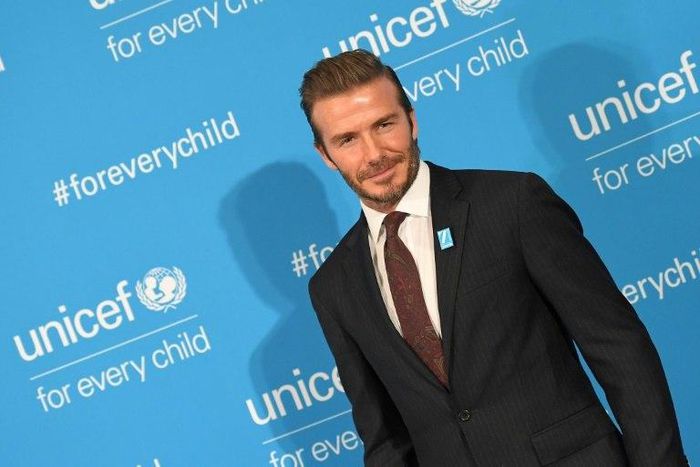 David Beckham attends UNICEF's 70th anniversary event at United Nations Headquarters on December 12, 2016 in New York City