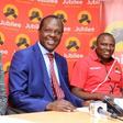 File image of Beatrice Elachi, Jubilee Party Secretary General Raphael Tuju and Kikuyu MP Kimani Ichung'wa at a past press conference at the party headquarters. Elachi has denounced DP Ruto's 2022 bid