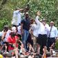 Mombasa Governor Hassan Joho and Senator James Orengo