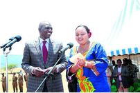DP Ruto with Governor Anne Waiguru