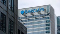 A Barclays bank office is seen at Canary Wharf in London, Britain May 19, 2015.  REUTERS/Suzanne Plunkett/File Photo