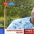 A screen grab of Joseph Waswa addressing the press from Lavington