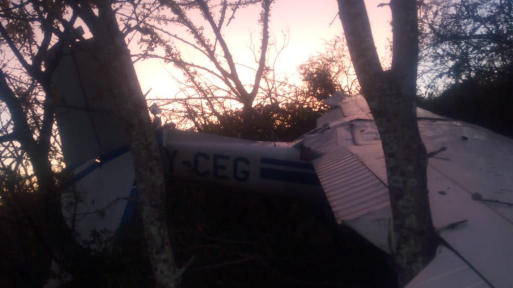 Plane crashes in Machakos