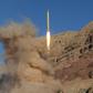A long-range Qadr ballistic missile is launched in the Alborz mountain range in northern Iran, in March 2016