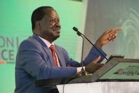 Raila at the devolution conference