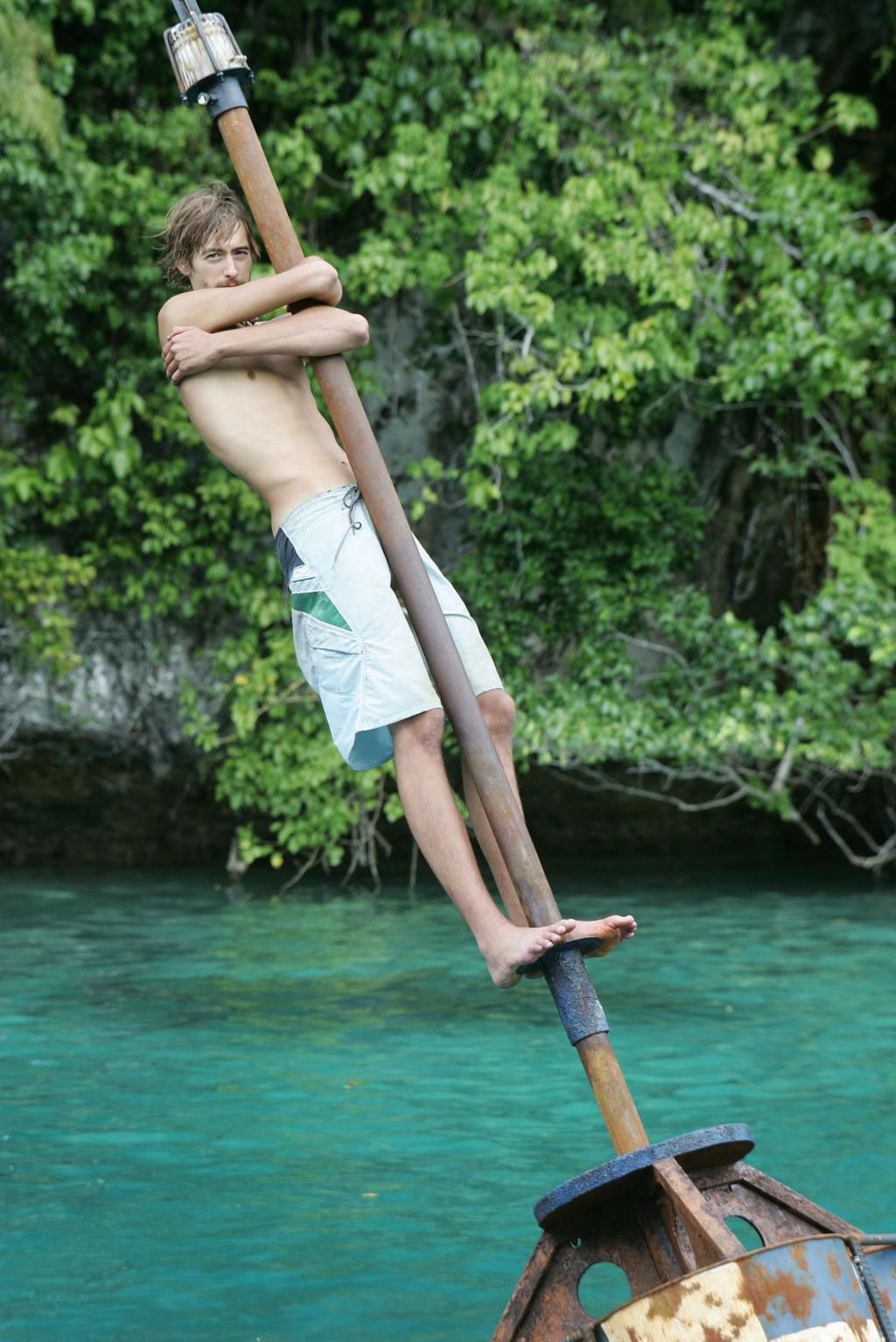 Ian during the Bob-Bob Buoy challenge.