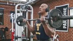 The Rock Digs This Old-School Biceps Move