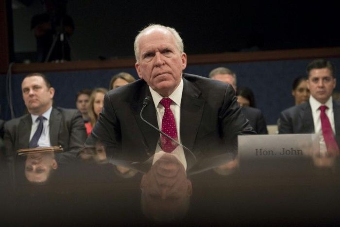 Testifying in Congress, former CIA director John Brennan says he warned Moscow last year against interfering in the US presidential election.