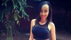 Moi University student Ivy Wangechi who was hacked to death (Twitter)