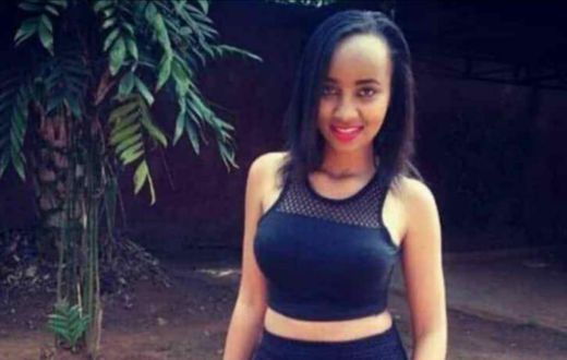 Moi University student Ivy Wangechi who was hacked to death on Tuesday (Twitter)