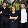 Spanish architects (from left to right) Ramon Vilalta, Carme Pigem and Rafael Aranda, photographed in 2009