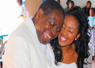 Kambua and her dad (Courtesy)