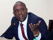 Majority Leader Abdi Guyo during a past media briefing