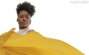 'Style icon' Lupita Nyong'O looks ethereal on the cover of Marie Claire's March issue