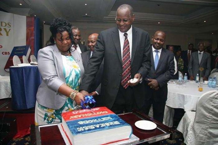 File image of former Kenyatta University VC Olive Mugenda and her husband Prof Abel Mugenda