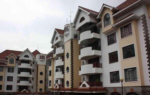 National Housing Cooperation houses in Kilimani (Twitter)