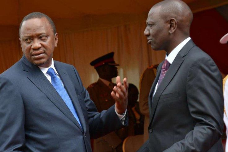 File image of DP William Ruto with President Uhuru Kenyatta