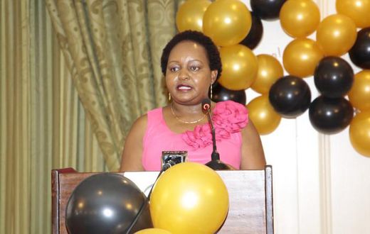 File image of Kirinyaga Governor Anne Waiguru. She got engaged to Kamotho aiganjo on 16 Feb 2019