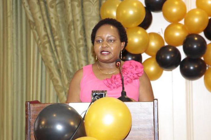 File image of Kirinyaga Governor Anne Waiguru. She got engaged to Kamotho aiganjo on 16 Feb 2019