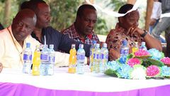 File image of MPs Maina Kamanda (Nominated), Former Dagoreti South MP Dennis Waweru, Kiambaa MP Paul Koinange and Nyeri Town MP Ngunjiri Wambugu