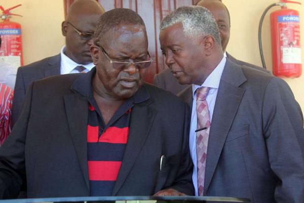 Governor Awiti with his Deputy Hamilton Orata