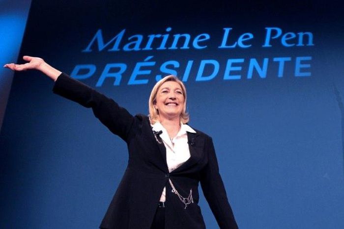 French far-right leader Marine Le Pen