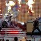 (L-R) Musicians Billie Joe Armstrong, Tre Cool and Mike Dirnt of Green Day perform onstage during the 2016 American Music Awards on November 20, 2016 in Los Angeles, California