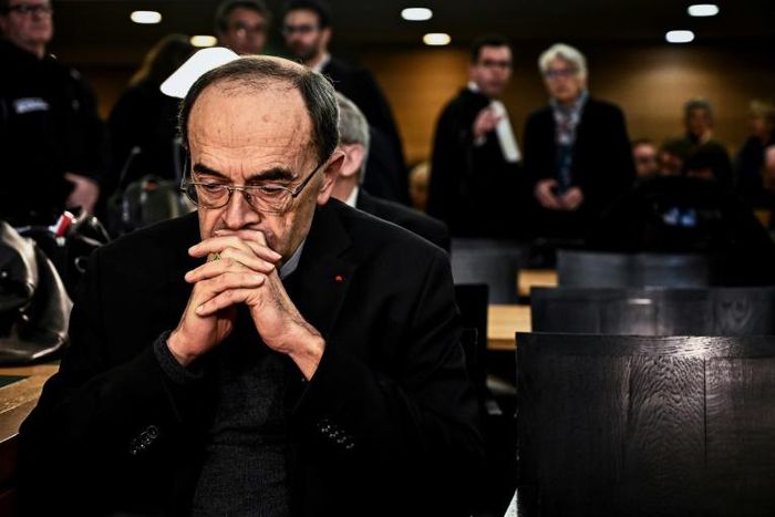 Lyon archbishop, cardinal Philippe Barbarin had told the court in Lyon that he never tried to cover up abuse