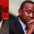 President Uhuru Kenyatta and Onyango Oloo